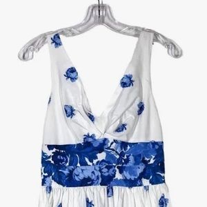 💙 Betsy Johnson Beautiful Blue and white dress Size 8 Great condition